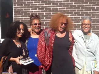 Group photo of Esther, Breena, Marianel and Cheryl